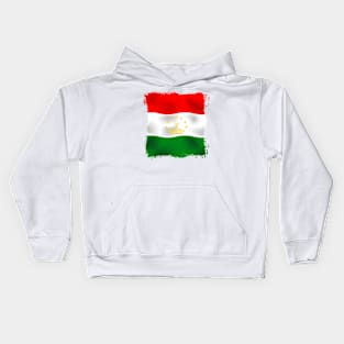 Tajikistan artwork Kids Hoodie